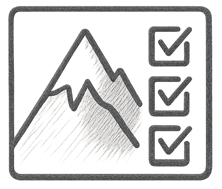 Ma checklist Randonnée